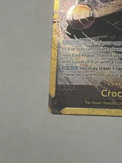 ONE PIECE CCG | Crocodile OP14-120 (SEC) THE AZURE SEA'S SEVEN | ENGLISH - Image 5