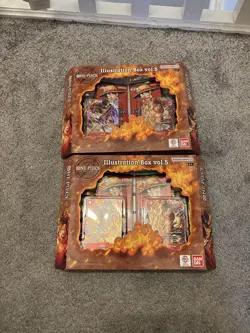 One Piece TCG Illustration Box Vol.5 x2 New Sealed Bundle Eng Version - Image 2