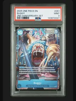2025 One Piece Buggy 2nd Anniversary Set EN! Psa 10 & Psa 9! - Image 4
