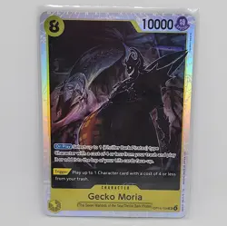 One Piece TCG Gecko Moria English OP14-104 SR Azure Sea's Seven NM - Image 1