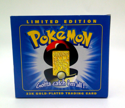 POK'EMON Limited Edition MEWTWO 23K Gold-Plated TRADING CARD in POK'EMON BALL - Image 4