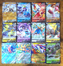 12 Pokemon Card Lot - All Cards are ex and Vs Latias Greninja Zeraora DAMAGED - Image 1