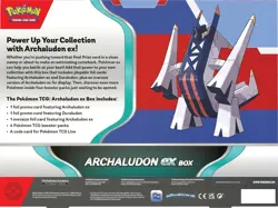 Pokemon TCG Archaludon ex box 2x Destined Rivals & Journey Together Stamped Card - Image 2