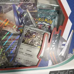 Pokemon TCG Archaludon ex box 2x Destined Rivals & Journey Together Stamped Card - Image 4