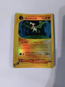 Aerodactyl 1/144 ,Reverse Holo ,Pokemon Card Skyridge Set, Excellent , eng - Image 1