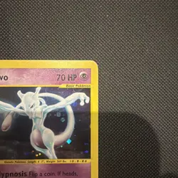 Pokemon Mewtwo, me and typhlosionExpedition Holo Card Mint - Image 3