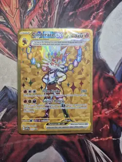 Cinderace ex 163 Sv: Scarlet & Violet Holo SEALED PROMO Pokemon Card - Image 1
