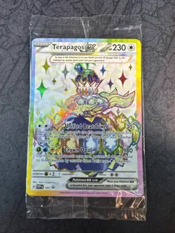 Terapagos ex 165 Sv: Scarlet & Violet Promo Cards Holo Pokemon Sealed - Image 1
