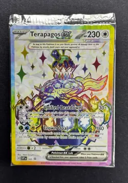 Pokemon Terapagos Ex SVP Promo Card #165 - Sealed - Image 1