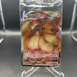 Pokemon SEALED Eevee VMAX SWSH087 SWSH: Sword & Shield Promo Cards Holo - Image 1