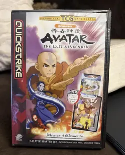 Sealed Avatar The Last Airbender Quickstrike Trading Card Game - Complete - Image 1
