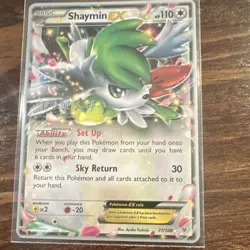 Pokemon Shaymin EX 77/108 Ultra Rare World Championship Deck 2015 Card - Image 1