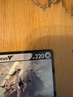 Pokemon TCG Arceus V SWSH204 2022 Figure Collection Black Star Promo Card - Image 5