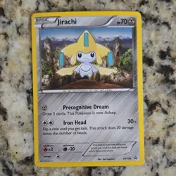 Pokemon Jirachi Promo Holo Basic 70HP XY195 XY 2015 English Card - Image 1