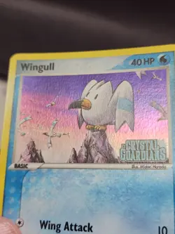 Wingull 70/100 Reverse Holo EX Crystal Guardians Pokemon Card - Image 5