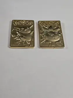 23k Gold Plated Pokemon Cards Pikachu And Togepi - Image 2