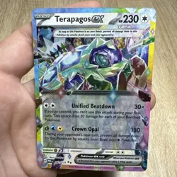 Pokemon TCG Terapagos EX Prismatic Evolutions Card 092/131 NM Condition - Image 1