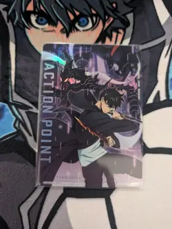 Bandai Solo Leveling Sung Jinwoo Action Point Card Union Arena UEPB/SLG-AP01 - Image 1