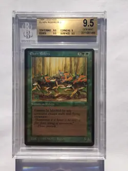 BGS 9.5 | Elven Riders | MtG Legends | Gem Mint - Image 1