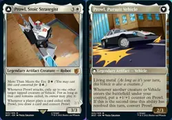 x1 Prowl, Stoic Strategist // Prowl, Pursuit Vehicle M MTG Universes Beyond: Tra - Image 1