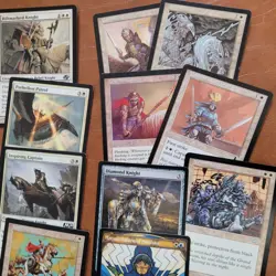 Magic the gathering COMMANDER DECK - *BLUE WHITE KNIGHTS*TRIBAL BEGINNER MTG FUN - Image 4