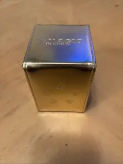 Magic The Gathering Ultra Pro Deck Box Gold Mana Alcove Deck Box Used - Image 1