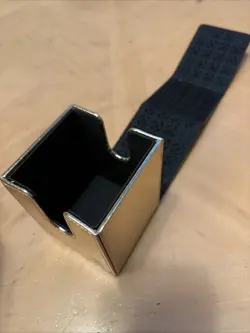 Magic The Gathering Ultra Pro Deck Box Gold Mana Alcove Deck Box Used - Image 2