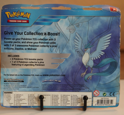 Pokemon TCG XY Steam Siege 3 Booster Pack Blister Articuno Pin SEALED 2016 - Image 2
