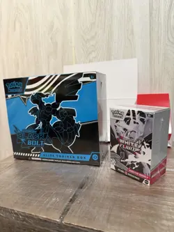 Pokemon Black Bolt Elite Trainer Box/White Flare Booster Bundle Factory Sealed ! - Image 1