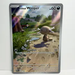 Paldean Wooper 102/094 Pokemon ME02: PFL Illustration Rare Holo 2025 - Image 1