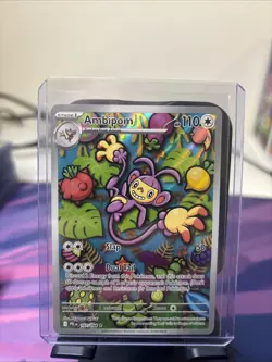Pokemon TCG Ambipom Illustration Rare IR Full Art Holo 107/094 Phantasmal Flames - Image 1