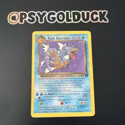 Pokemon TCG Team Rocket Dark Gyarados Card 25/82 Non-Holo A34 - Image 1