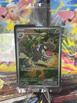Pokemon TCG Tyrunt 070 Black Star Promo Holo Near Mint Sealed With Dividers - Image 1