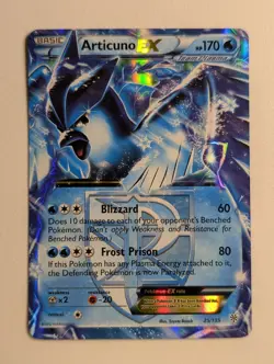 Near Mint 2012 Pokemon Black & White Plasma Storm Articuno EX Team Plasma 25/135 - Image 1