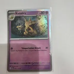 Pokemon TCG Kadabra Pokemon Promos 064/165 Holo Promo Cosmos Holo Rare Promo - Image 1