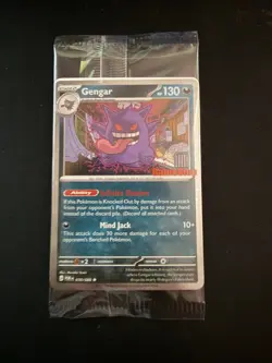 Pokemon TCG Gengar 050/088 Promo Sealed Stamped Gamestop Promo Perfect Order - Image 1