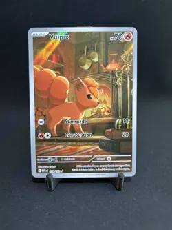 Pokemon Vulpix Illustration Rare - Full Art Holo - 138/132 - Mega Evolution - Image 1