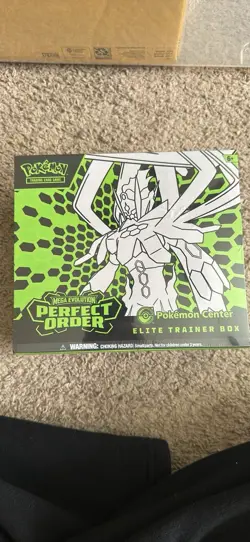 Pokemon TCG Perfect Order Pokemon Center Elite Trainer Box ETB - Small Tear - Image 1