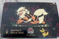 Exclusive Anaheim 2025 Pokemon World Championship ARCANINE DOUBLE DECK BOX - Image 1