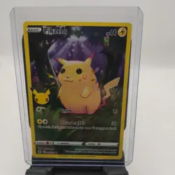 2021 Pikachu 005/025 Celebrations Holo Full Art 25th Anniversary Pokemon 5/25 NM - Image 1