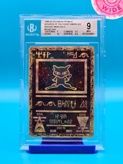BGS 9 - 1999-02 Pokemon WOTC Promos, Ancient Mew HOLO (Movie 2000) - Image 1