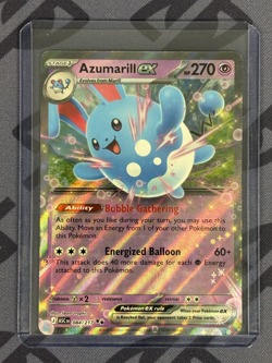 Pokemon TCG - Azumarill ex 084/217 - Pack Fresh - ME: Ascended Heroes NM - Image 1