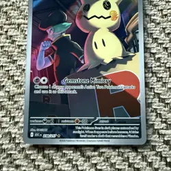 Pokemon TCG Ascended Heroes Team Rocket’s Mimikyu 238/217 Illustration Rare NM - Image 2