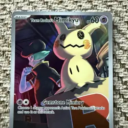 Pokemon TCG Ascended Heroes Team Rocket’s Mimikyu 238/217 Illustration Rare NM - Image 3