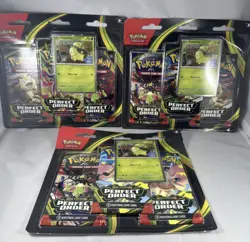 Pokemon Perfect Order 3 Pack Blisters -NEW SET Sealed 🚀 Ship Chikorita 🔥 3x - Image 1