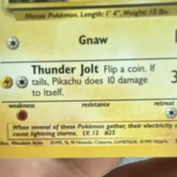 The Pokemon Company Pikachu 27/53 Wotc Promo Regular 30 HP English Basic - Image 3