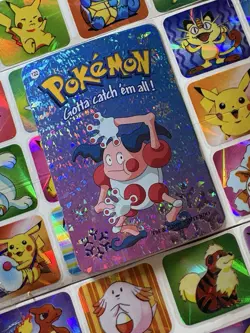 Pokemon 151 Vintage Pocket Monsters Vending HOLO Prism Sticker 2000 Nintendo - Image 1