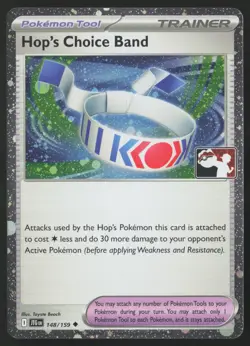 Pokemon Hop’s Choice Band 148/159 Prize Pack Series 8 Cosmo Holo Pack Fresh - NM - Image 1