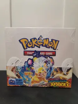 Pokemon TCG Scarlet & Violet Surging Sparks Booster Box FACTORY SEALED - Image 1
