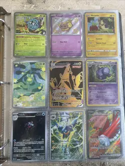 Pokemon TCG Vintage Modern Binder Collection Holos Rares - Image 4